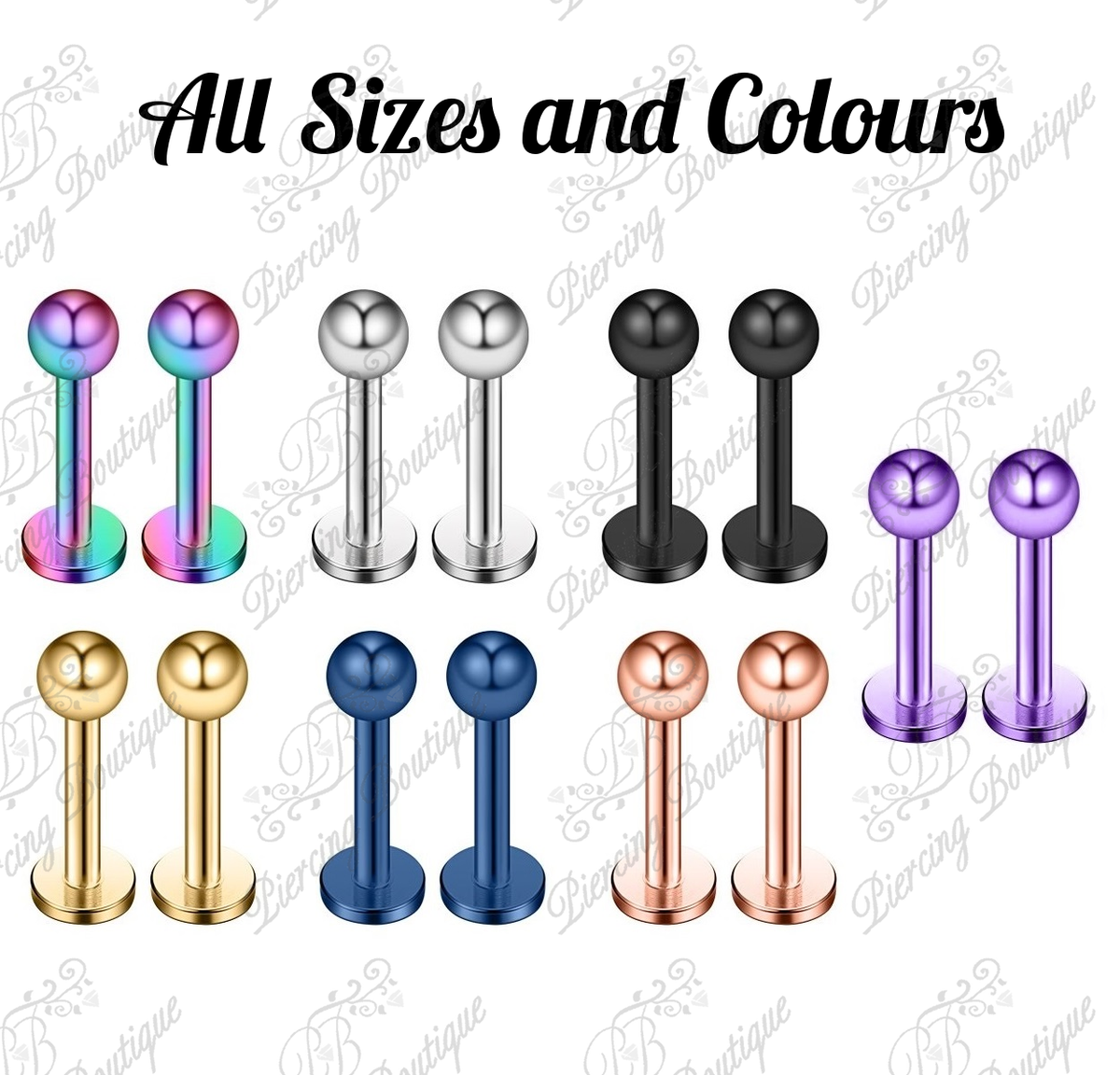 Nose Tragus Piercing Jewelry Labret, Monroe, Lip, Nose, Ear