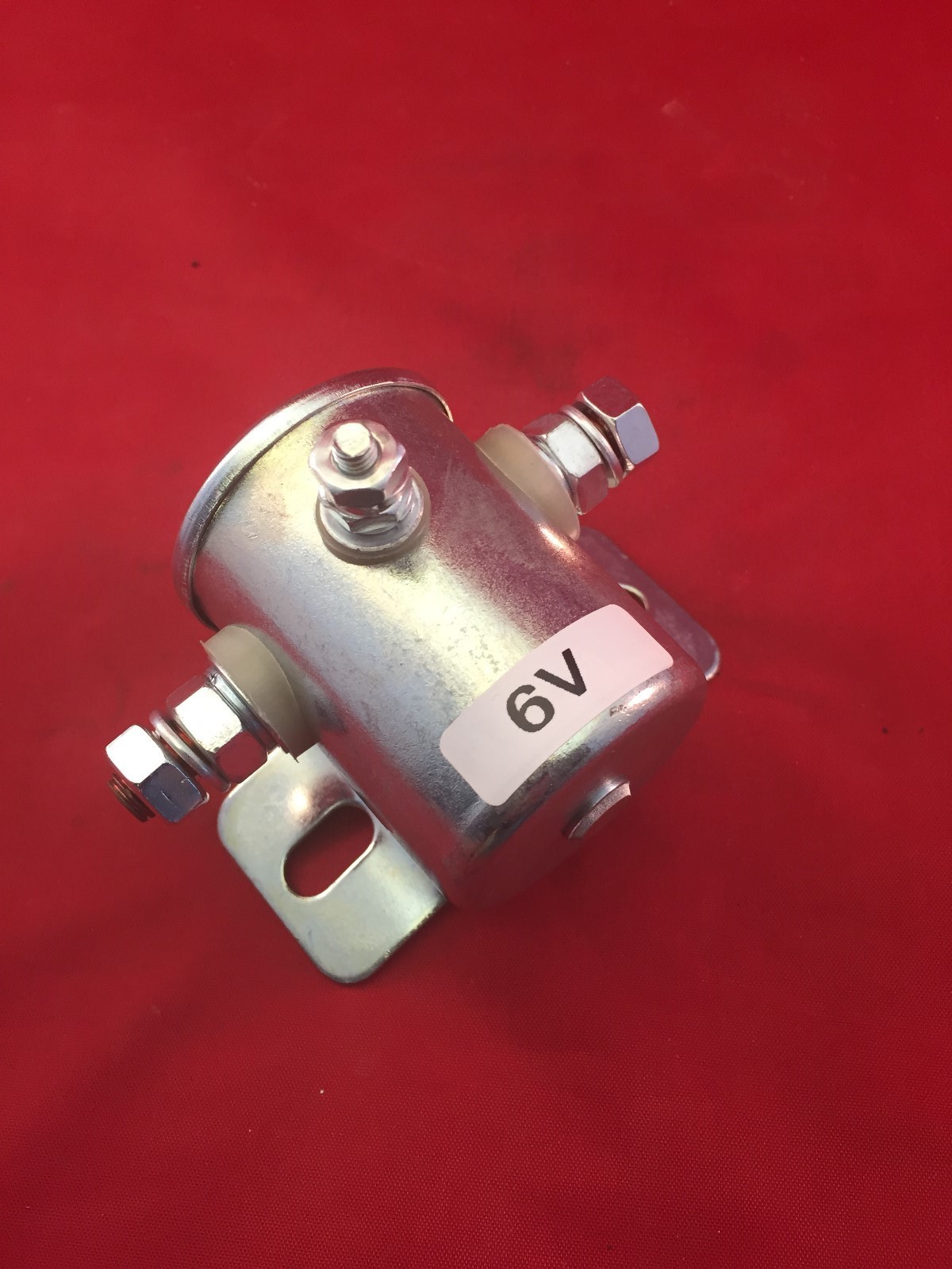 NEW Starter Solenoid 6 Volt Curved Grounded Grelly USA