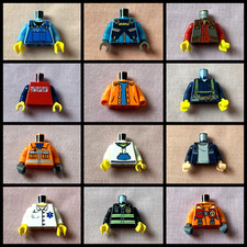 LEGO Spare Parts 973 MINIFIG DECORATED TORSO - Choose Item