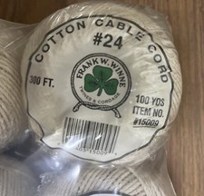 12 Rolls Cotton Twine Natural Cord String 300 feet each roll 24