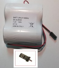 Batteria 7,2V  13 Ah compatibile con allarme antifurto  City AVS e Beghelli