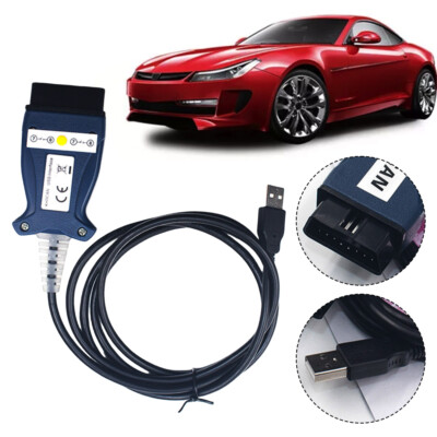 K+DCAN USB-Schnittstelle mit Schalter Für BMW OBD2 Diagnosekabel INPA Ediabas DE