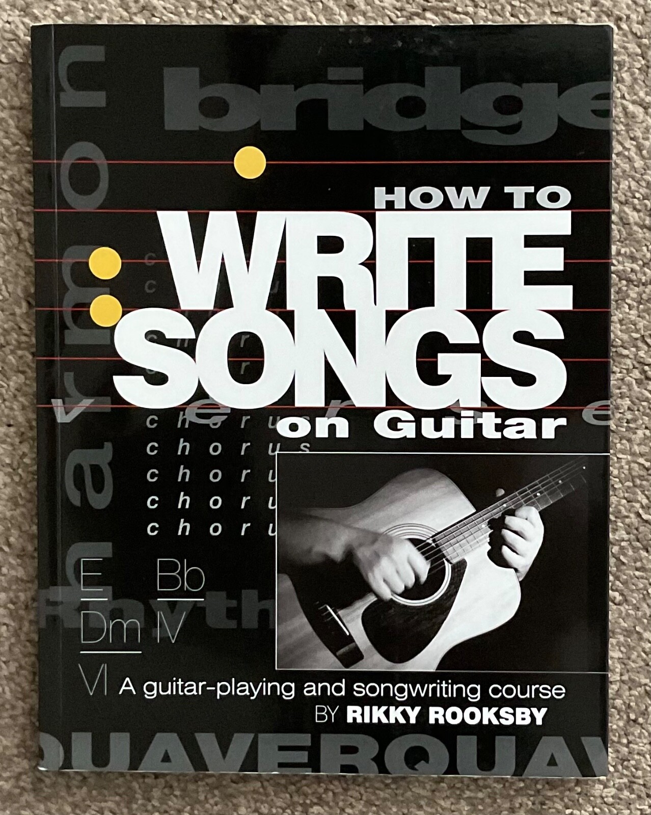How To Write Songs On Guitar - Rikky Rooksby [Book] (2000)