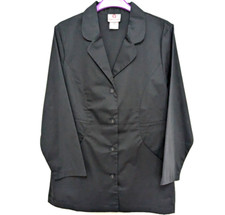 White Cross Medical Lab Jacket, Sz. XS, Color Black NWOT Very Nice 