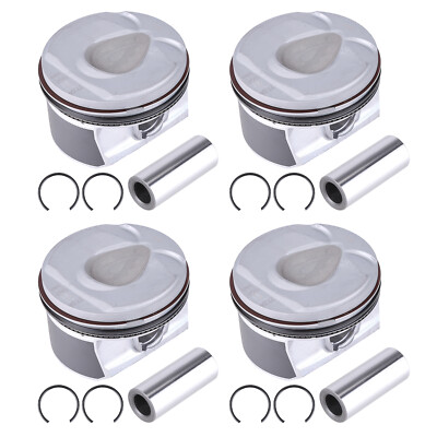 4PCS PISTON & RING  FOR MINI  N14 TURBO COOPER COUNTRYMAN  06-16 11257576973
