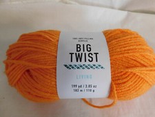 Big Twist Living Orange Dye Lot 197083