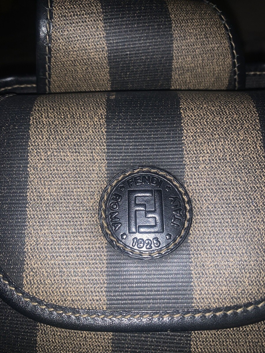Fendi Pequin Striped Backpack (Authentic Pre-Owned) Leather  display picture 3