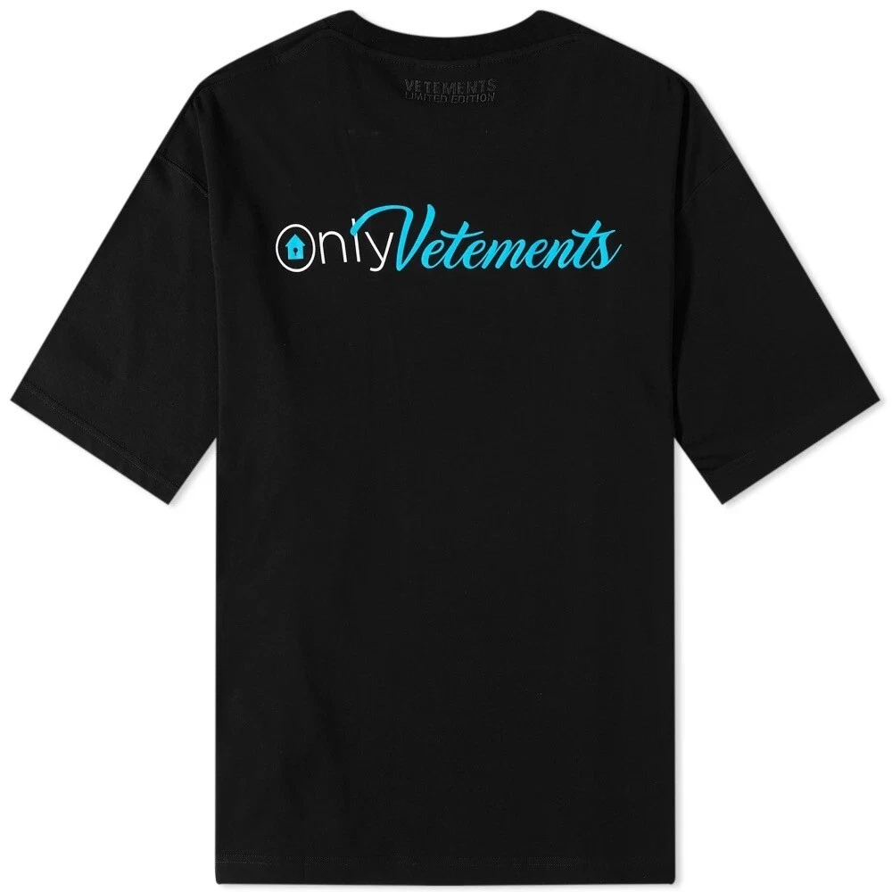 Only Vetements Oversized Style Tee Size L
