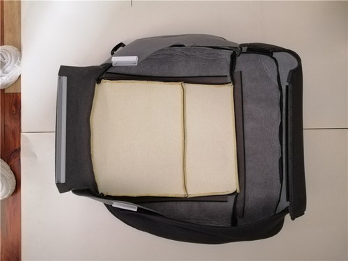 1x lewy pokrowiec na siedzenie kierowcy szary zamiennik tkaniny do Ford F150 F-150 2004-2008 - Zdjęcie 8 z 12
