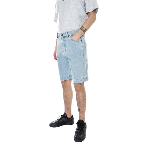 Karl kani kk denim shorts - blue - bermuda denim jeans uomo blu | eBay