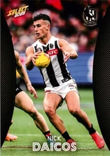 2025 Collingwood Magpies AFL Select Footy Stars Card - Nick Daicos