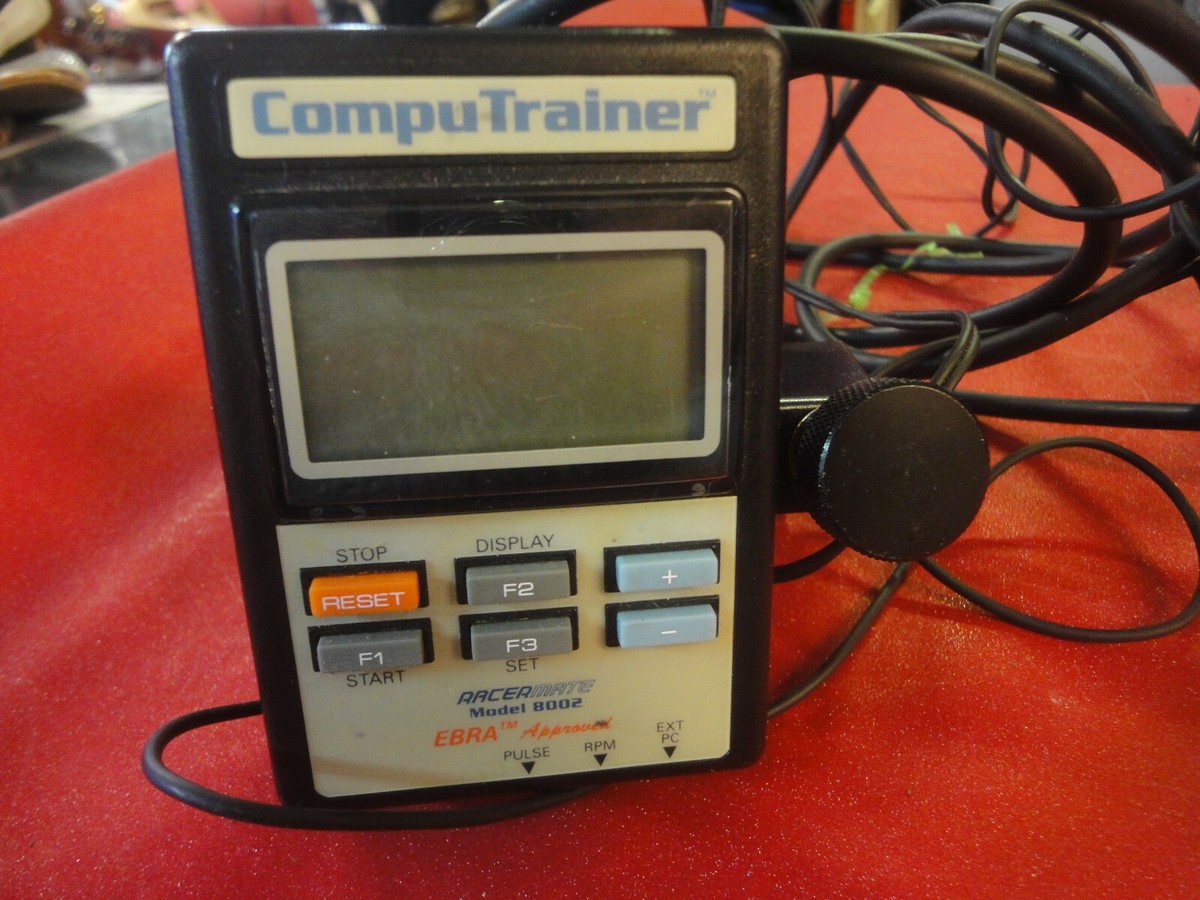 RACER MATE 8002 CompuTrainer Control Head Unit Module Cables Estate find
