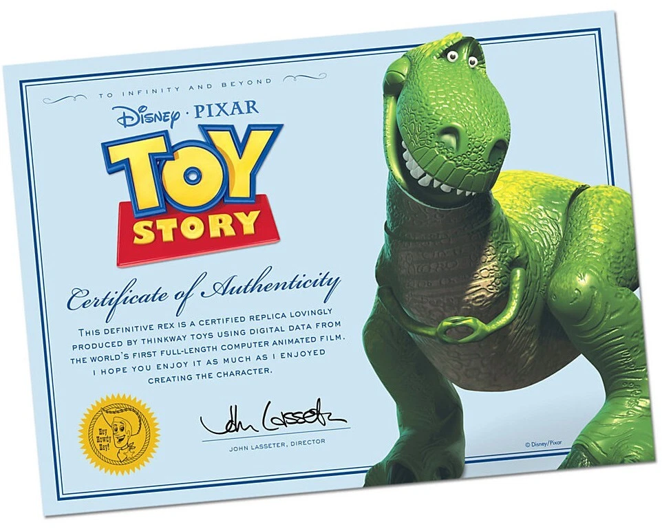 NEW TOY STORY COLLECTION REX THE ROARR'N DINOSAUR | eBay