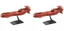 Two (2) -Space Battleship Yamato 2205 Deusula The 3rd Mecha Collection Model Kit