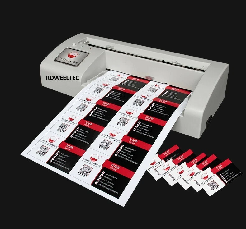 Business card cutter outlet