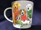 PPD TWO CAN ART 🦮🐩🐕‍🦺 DOGS in SWEATERS MUG 🦮🐩🐕‍🦺 NEW! EXCELLENT! — photo 2