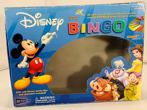 Disney DVD Bingo by Mattel Complete in Great Condition FREE SHIPPING | eBay