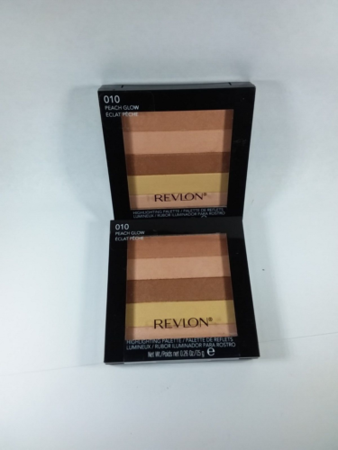 x2 Revlon Highlighting Palette 010 Peach Glow - Picture 2 of 4