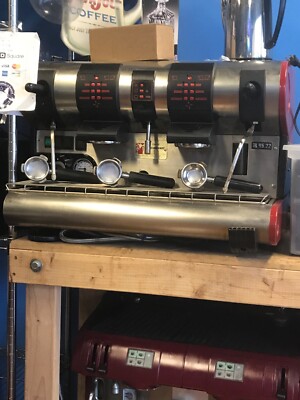 La San Marco Sprint  85 E 2 Commercial 2 Head Espresso Machines 230V
