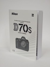 Nikon D70S Instruction Owners Manual D70s Book NEW