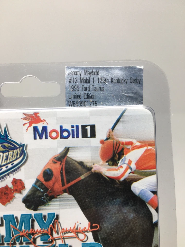 JEREMY MAYFIELD 1999 KENTUCKY DERBY 1/64 ACTION DIECAST CAR LIMITED EDITION  - Image 2 of 4