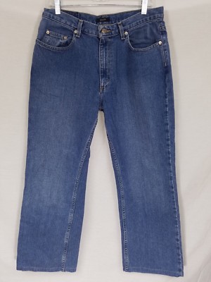 Men's ALFANI Jeans 32 Relaxed Fit Cotton 32x28 Denim Blue