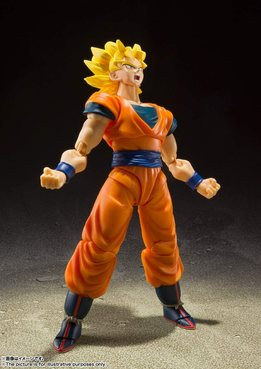 ドラゴンボール THE SON GOKU フィギュア BANDAI S.H.Figuarts Son Goku Super Saiyan Full Power Dragon Ball Z
