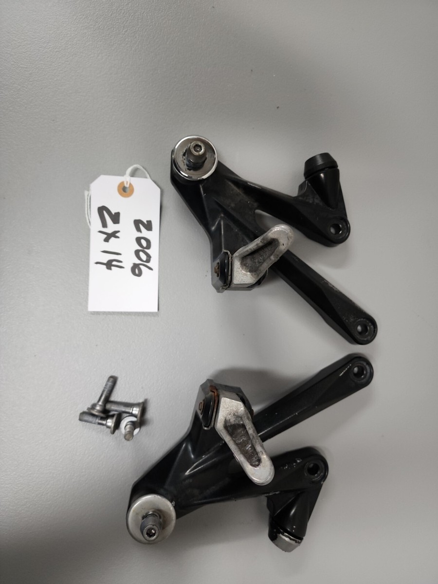 2006-2011 KAWASAKI NINJA ZX14R LEFT RIGHT REAR BACK PASSENGER FOOT