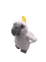 PlüSchtier Kuscheltier Stoff Tier Kakadu Weiß Papagei 17 Cm