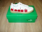 Diadora Game Bolder Unisex Gr. 36 Weiß/Feuerrot - Neu + OVP - Topangebot