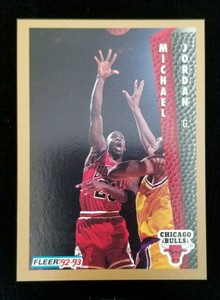 1992 fleer michael jordan