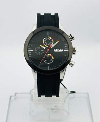 D&G Dolce and Gabbana DW0373 MEN'S D&G RUGBY CHRONOGRAPH