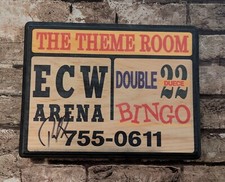 Paul Heyman Signed ECW Arena Replica Sign Plaque JSA Cert Autograph WWE