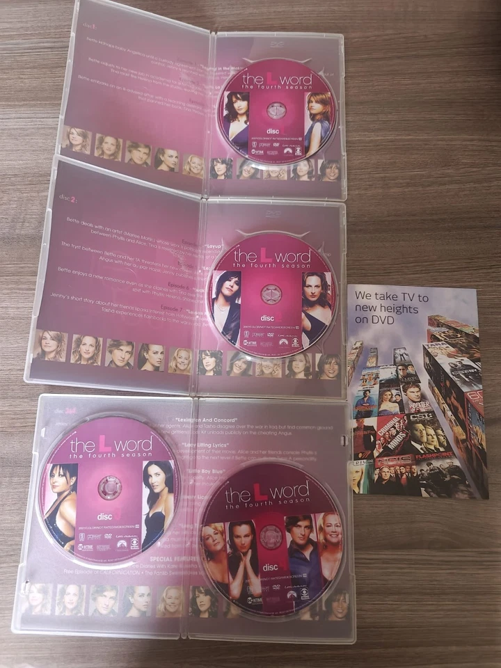 The L Word – Complete Seasons 1-6 DVD Box Set | LGBTQ+ Drama Series Original Foto 4 de 4