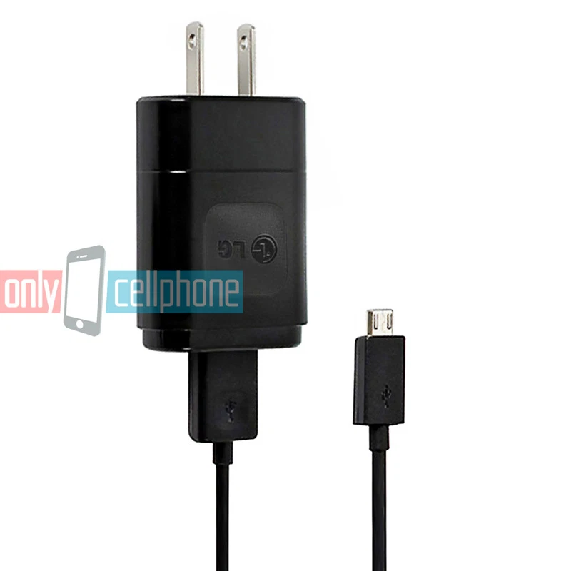 Оригинальное домашнее настенное зарядное устройство LG 1,2 А кабель передачи данных Micro USB для LG G4 G3 Flex от оригинального производителя оборудования - Изображение 2 из 4