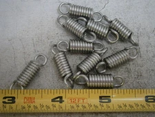 Associated E0300-055-1000 Extension Springs .300" OD Music Wire Lot of 10 #5280
