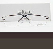 SILHOUETTE Rimless Eyeglasses 52mm 4339 40 6062 52-19-145 Brand New
