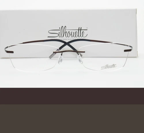 SILHOUETTE Rimless Eyeglasses 52mm 4339 40 6062 52-19-145 Brand New