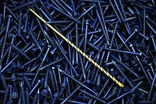 (300) Hex Washer Head 3/16 x 2-1/4 Concrete Masonry Screws Tapcon Anchor & Bit