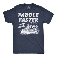 Paddle Faster I Hear Banjos Funny Vintage Movie T-Shirt