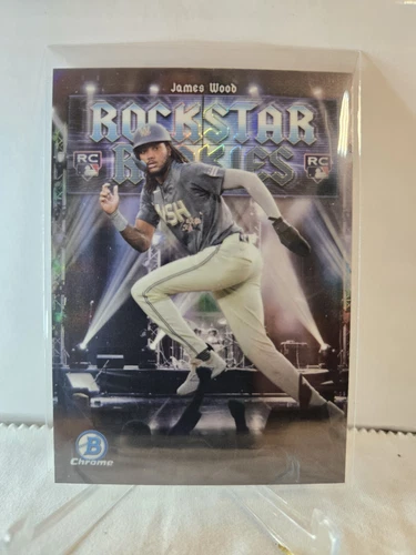 James Wood 2025 Bowman Chrome James Wood #RR-11 Rookie