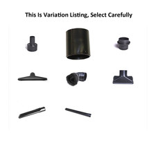 Fits For Shop Vac Black 2 1/2" Attchments Accessories Vacuum Parts