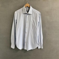 Men Kiton Shirt White Cotton 38 / M / 46 1UZN