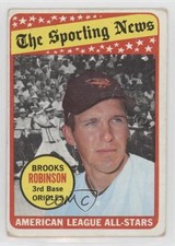 1969 Topps The Sporting News All Star Selection Brooks Robinson Hank Aaron 0ha3