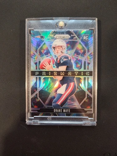 2024 Panini Prizm - Prizmatic Drake Maye #2 Silver Prizm (RC)