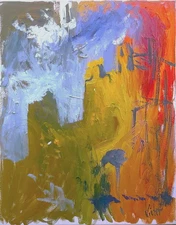 Amsterdam Cubism Architecture Oil Painting Original Modern 16x20 Canvas