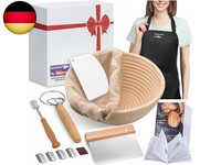 GäRköRbchen Sauerteig Brot Back Set Mit Stoffauskleidung Runder GäRkorb Mit Sc