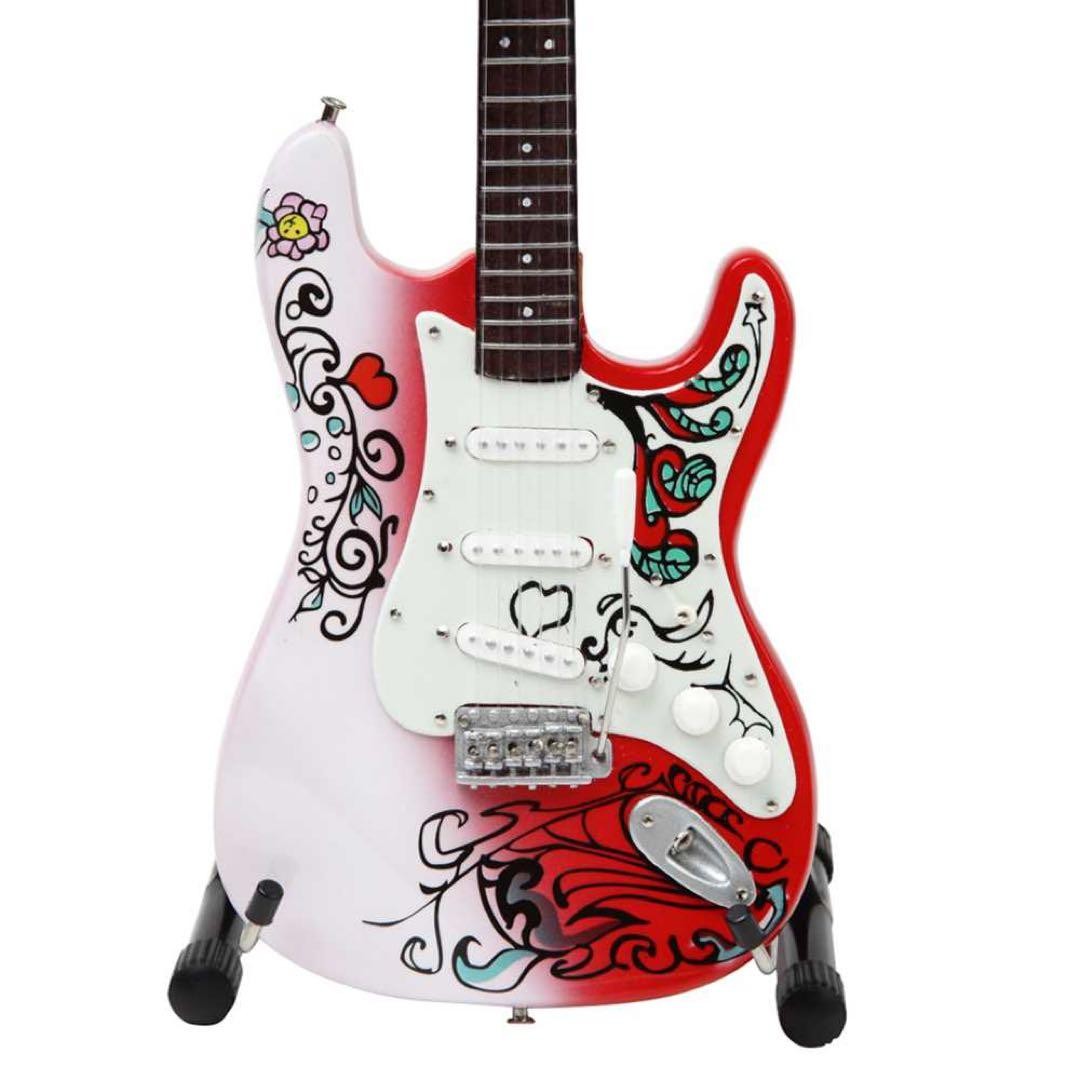 JIMI HENDRIX Fender Strat Monterey Miniatures #a2f634 | eBay