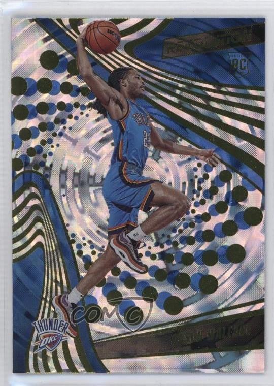 2023-24 Panini Revolution Rookies Fractal Cason Wallace #102 Rookie RC 0w3