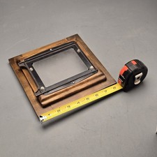 Retro macchina fotografica 4x5 vintage non marcata ottime condizioni